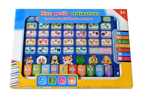 Tablette éducative interactive pour enfants : Français/Anglais ou Francais/Arabe – Image 5